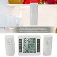 thumbnail image 1 of Refrigerater Therometer,   Indoor Digital Temperature Sensor, LCD Digital Refrigerator  With 2  Sensors, 1 of 8