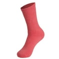 thumbnail image 4 of Women's Cotton Blend Crew Socks 3-Pack - Breathable for Active Wear, Fits Shoe Size 5-10, 4 of 6