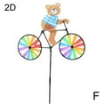 thumbnail image 1 of Animal Cycling Windmill Outdoor Decoration Insert Ground Windmill, 1 of 7