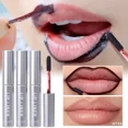 thumbnail image 4 of Peel-Off Tattoo Lipstick Waterproof Highly Pigmented Matte Lip Tint Red Brown Contour Lip Stain Cosmetic Rapid Film-formin Hot, 4 of 5