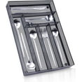 thumbnail image 1 of shiyou-Silverware Drawer Organizer, Mesh Cutlery Tray for Kitchen Utensil, 6-Compartments Metal Multi-Purpose Flatware Organizer, 1 of 4
