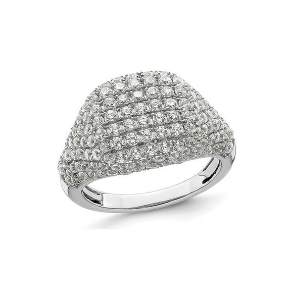 2.25 Carat (Ctw) Lab-Grown Diamond Ring in 14K White Gold