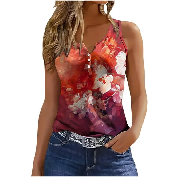 Plus Size Summer Tops For Women White Tank Top Women Dressy Cotton Women Extra Long Tunic Tops For Leggings Dressy V Neck T Shirts For Women Fitted