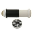 thumbnail image 2 of Through Wall Ventilation Kit Vent Pass Through Vent With Screen Mesh Through Wall Air Vent  Air Outlet For House Ventilation Exhaust Hood Range Hood Accessory, 2 of 8