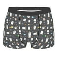 thumbnail image 5 of Uemuo Lovely Penguin Pattern Men's Boxer Briefs,Trunk Anti-Chafing,Comfortable, Durable, and Stylish Underwear-Large, 5 of 9