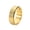 Gold, variant on Men's Stainless Steel 8MM Personalized Rhombic Faced Classic Plain Wedding Band Rotatable Ring Anxiety Fidget Princess Cut Silver Size 7