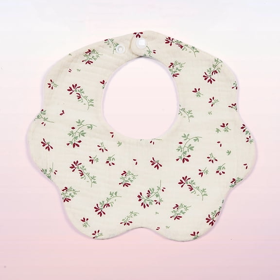 Bibs for Baby Girl Bandana Muslin 360 Bibs Baby Bandana Drool for Girl Set for Teething Toddler Multicolor 5 0-2 Years