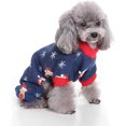 thumbnail image 3 of Disfraz navideño de cachorro, Papá Noel, vestido con divertidos disfraces de fiesta para mascotas JM Papelería, 3 of 5