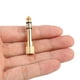 thumbnail image 3 of 3,5 mm a 6,35 mm Auriculares estéreo Auriculares 1/4 "Conector de sonido Adaptador Enchufe dorado, 3 of 5