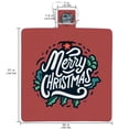 thumbnail image 2 of Christmas Canvas Beach Blanket Picnic Mat - Waterproof Outdoor Mat for Beach, Camping, and Picnics with Large Size and Portable Design, 2 of 6