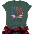 thumbnail image 6 of Busydd Womens T Shirts Trendy Crew Neck Soccer Graphic Tees Casual Summer Versatile Short Sleeve Going Out Tops S, 6 of 7