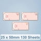 thumbnail image 1 of Thermal Paper Tag For NiiMbot D101 25 x 50mm 130 Sheets Look Here, 1 of 5
