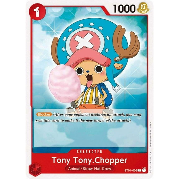 One Piece Starter Deck 1: Straw Hat Crew Common Tony Tony.Chopper ST01-006