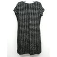 thumbnail image 5 of JBS Black Short Sleeve Boat Neck Knit Shimmered Dress, Women's 12, 5 of 5