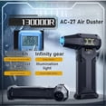 thumbnail image 2 of Ac-27 Air Duster, 2025 Upgraded 130000rpm Electric Air Duster, Ac-27 Duster, Ac-27 Turbo Fan, Ac-27 Blower, Car Dryer Air Blower, Rechargeable Cordless 120w High Power Air Duster for Computer Outdoor, 2 of 7