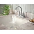 thumbnail image 5 of Moen Ellicott Chrome Two-Handle Centerset Bathroom Sink Faucet, 84092, 5 of 9