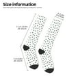 thumbnail image 5 of Fotbe Turtle print Women's Men's Novelty Crew Socks Cotton Socks Knee High Socks for Walking,Running,Nurses,Pregnancy, 5 of 9