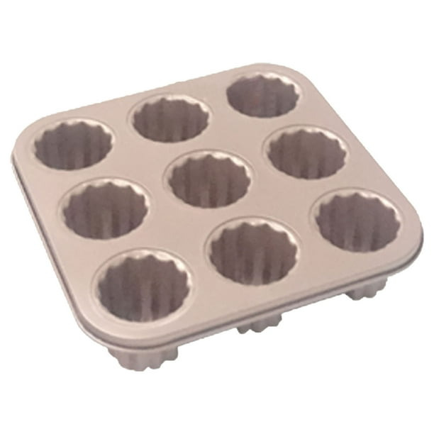 Juego De Utensilios De Repostería Profesionales: Moldes Antiadherentes Para Magdalenas, Moldes Para Donuts Y Moldes Para Hornear. Moldes Franceses Para Magdalenas, Moldes Para Tartas De Queso Y Mold