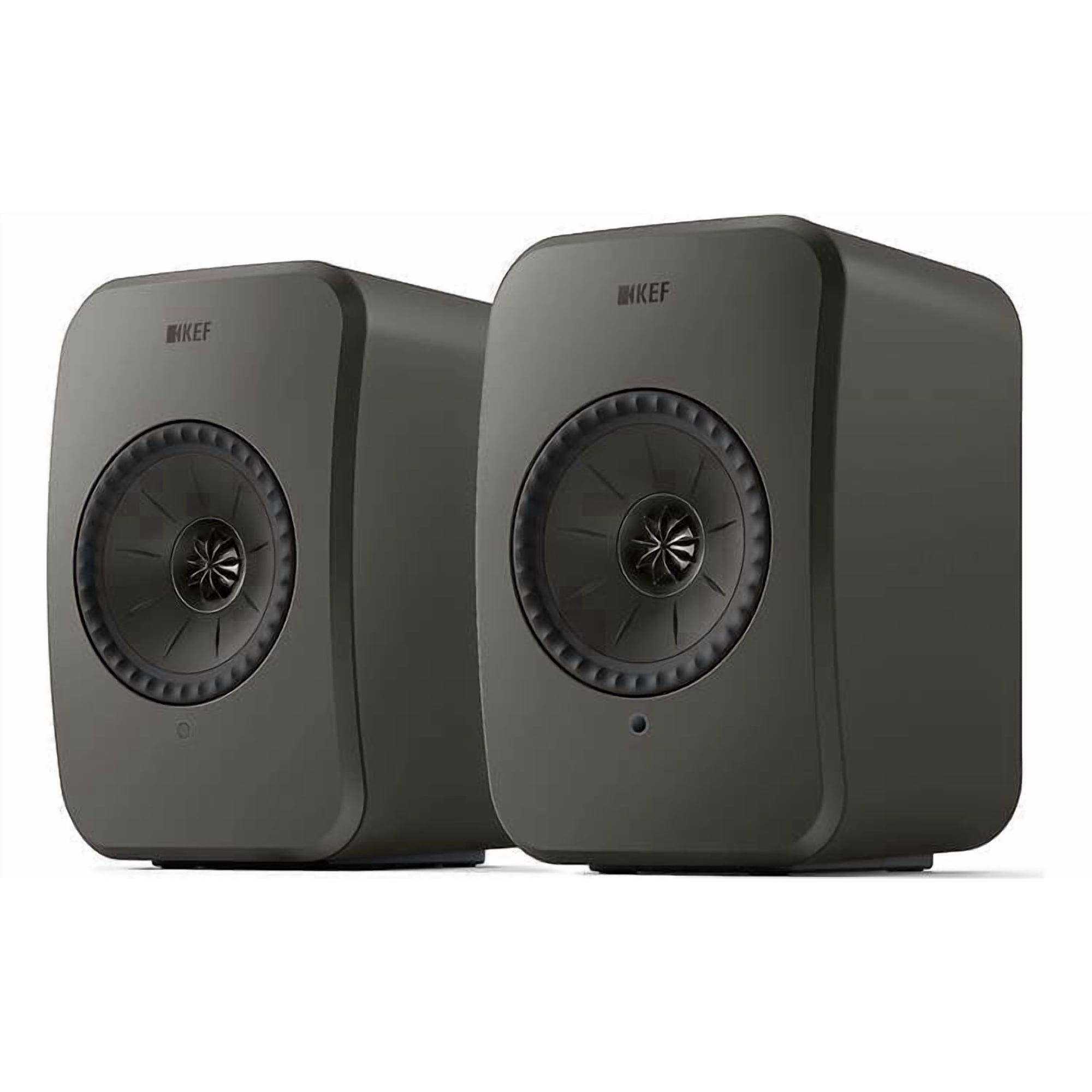 KEF LSX II LT Wireless Bookshelf Speaker Pair, 200W, Graphite Grey