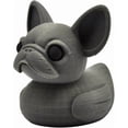 thumbnail image 1 of French Bulldog Duck plastics Figurine - Car Dashboard Duck Décor - Funny Ducking Gift - Cute Dog Rubber Duck Alternative （French Bulldog Duck）, 1 of 5