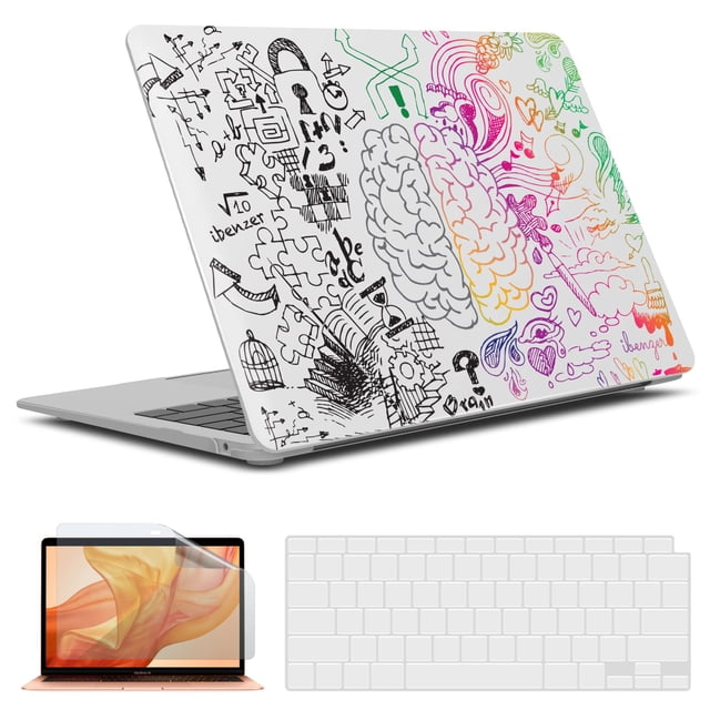 Funda rígida con teclado IBENZER para MacBook Air de 13 pulgadas