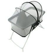 Cosco Kids Sleep Spot Baby Bassinet, Portable Bassinet for Baby, Noir Dot