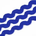 thumbnail image 3 of 1bag Polypropylene Fiber Ribbons Wave Shape Blue 7~8mm 15yard/bundle 6bundles/bag, 3 of 3