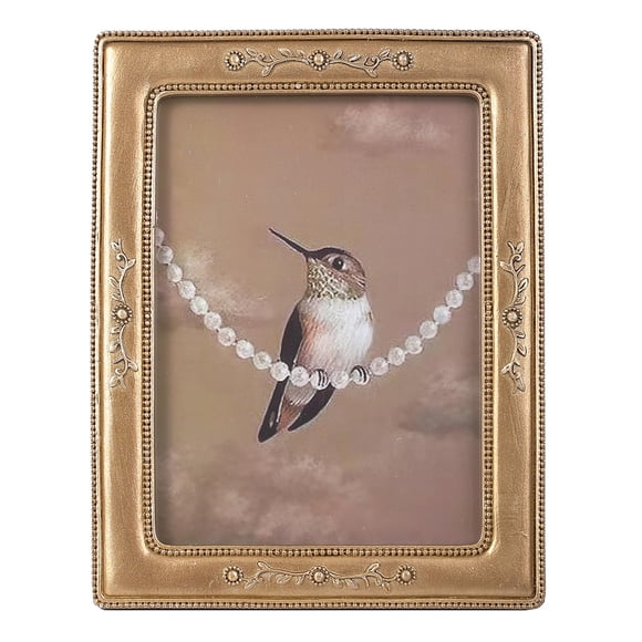 Marco de fotos SIKOO Vintage 13x18 cm en resina de bronce