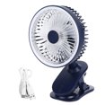 thumbnail image 1 of Ventilador con clip, ventilador de escritorio USB con clip Ventilador de escritorio USB con clip Ventilador de escritorio USB Resistente y duradero, 1 of 9