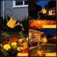 thumbnail image 3 of TopZoo Solar Watering Can Lights, Solar Lantern Garden Decor, Outdoor Solar Hanging Lights for Yard, Retro Metal Solar Lights, Gardening Gift, 3 of 9