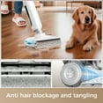 thumbnail image 6 of VAMOP Smart Wet Dry Vacuum Cleaner,Floor Washer with Zero-Edge and Self Cleaning,Voice Prompts,Zero-Tangle for Pet Hair, 6 of 7