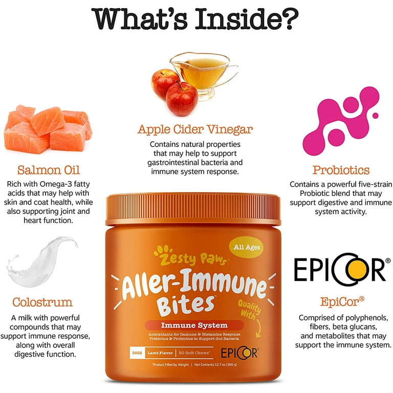 Zesty paws allergy 2025 immune supplement for dogs