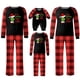 thumbnail image 1 of Conjuntos de pijamas navideños familiares a juego Grinch 2024, pijama de Grinch con parte superior y pantalones de pijama a cuadros, pijama de Grinch para niños y adultos para la familia, Hombres XL, 1 of 4