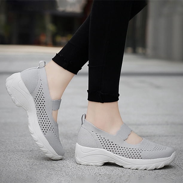 Idéales Marche Fitness Course Quotidienne Chaussures Orthopédiques Femme Décontractées En Maille Respirante – Él Baskets Orthopédiques Femmes Sans Lacets Idéales Marche Fitness Course Quotidienne Chaussures Orthopédiques Femme Décontractées En Maille Respirante – Él Baskets Orthopédiques Femmes Sans Lacets