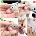 thumbnail image 6 of Professional Stainless Steel Cuticle Nipper Nail Trimmer Cutter Clippers 3/4 Jaw, 6 of 6