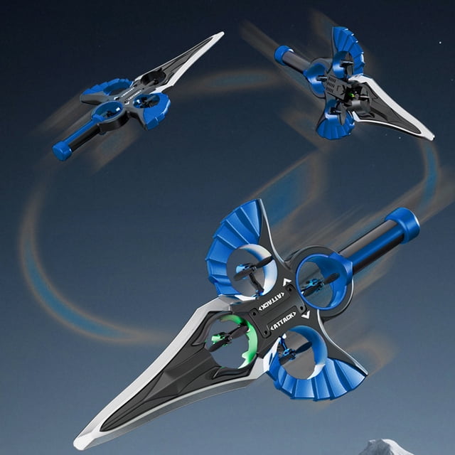 Flying Sword RC Avión, Control De Gestos Avión De Control Remoto Con Luz LED Y Diseño A Prueba De Golpes, Estabilizador Giroscópico De 6 Ejes De 2,4 GHz, Para Niños, Adultos,