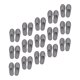 thumbnail image 5 of BESTYASH 15Pares Zapatillas Desechables Para Viaje Y Hotel Resistentes Y Fácil Almacenaje Gris, 5 of 7