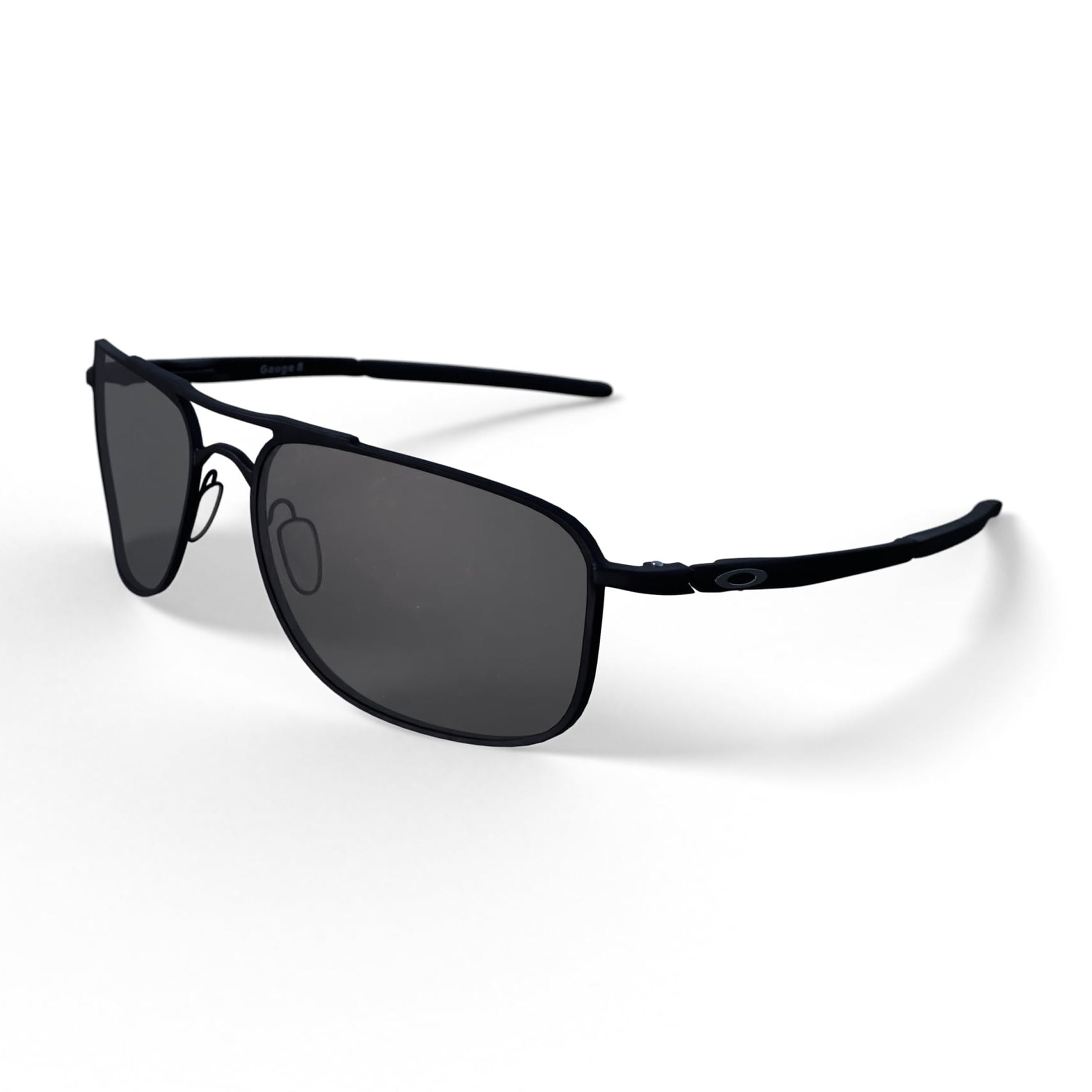 Oakley Men's OO4124 Gauge 8 Rectangular Sunglasses