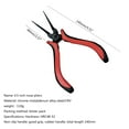 thumbnail image 3 of XISAOK 4.5'' Flat Pliers 14cm Jewelry Tweezer Pliers Thin Flat Nose Plier Clamp Tool, 3 of 9