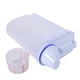 thumbnail image 3 of Juego de contenedores de almacenamiento de alimentos para mascotas, dispensador de alimentos secos para perros y gatos, fácil de verter con taza, suministros para mascotas, 3 of 13