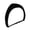 Black, variant on Lynono Pleuche Sponge Headbands Elegant Comfortable Hair Accessory For Women Girls