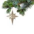 thumbnail image 3 of Christmas Gold Glitter Ornement Star - Ensemble De 12, 3 of 3