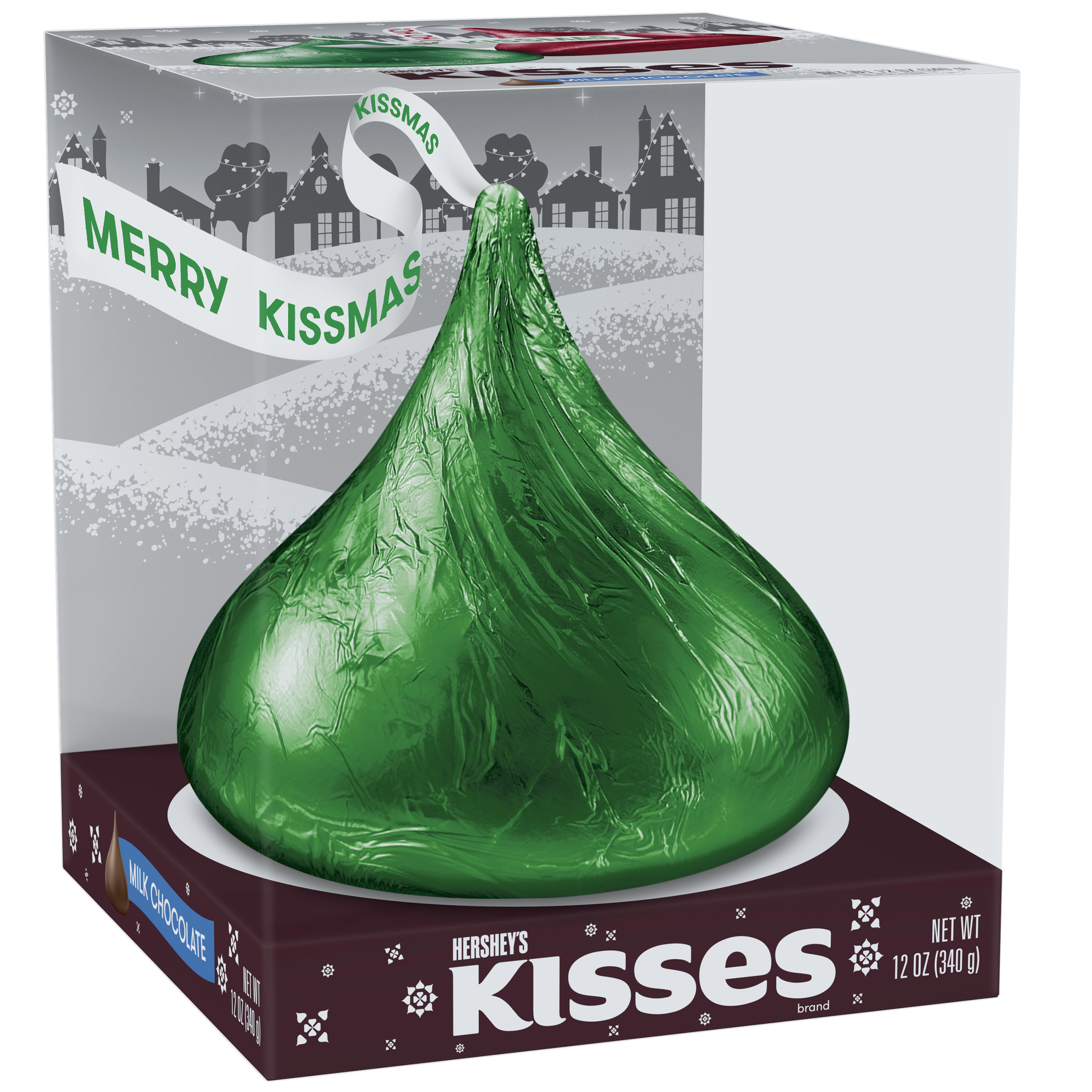 Hershey's, Kisses Giant Holiday Milk Chocolate, 12 Oz. - Walmart.com
