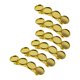 thumbnail image 5 of Pinzas para el cabello Zulema Pasador Francés Dorado, 5 of 8
