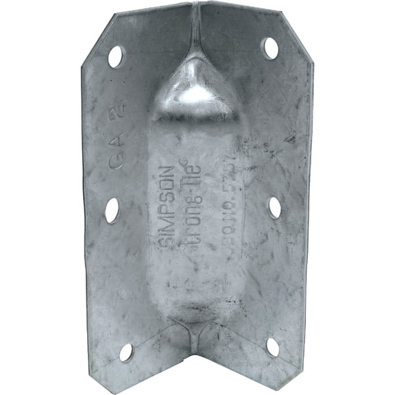 Simpson Strong-Tie Gusset Angle 1-1/4" X 1-1/4" X 3-1/4" Fasteners 6-10d