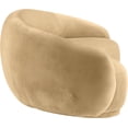 thumbnail image 4 of Meridian Furniture Emery Camel Velvet Sofa, 4 of 8