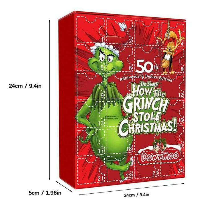 2023 Lilo & Stitch Cartoon Figures Christmas Advent Calendar 24pcs Cartoon  Toys Ornament Countdown Calendar-sz3