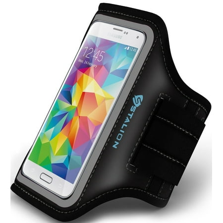 Stalion® Sports Running Exercise Gym Armband Case Cover for Samsung Galaxy (Best Running Armband For Galaxy S5)
