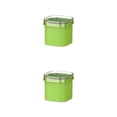 thumbnail image 2 of Cateissary Molde para hacer cubitos de hielo, tapa, caja de almacenamiento, barra de cocina, liberación rápida de un botón, capacidad para Type2 NO2, 2 of 6