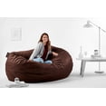 Big Joe XL 6' Fuf Bean Bag Chair, Multiple Colors/Fabrics